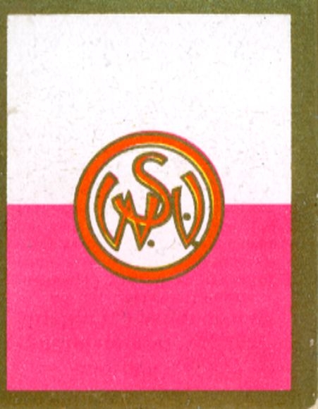 Collector's picture sports crest, football, southeast Germany, SV Waldenburg 09, picture no. 6