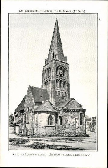 96 old PCs with description and cover, monuments in France
