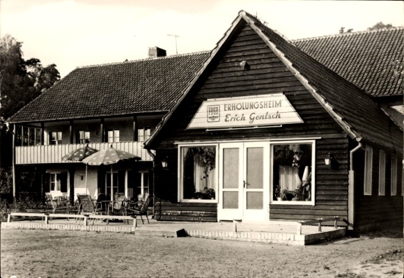 Postcard Dolgenbrodt in der Mark, FDGB recreation home Erich Gentsch
