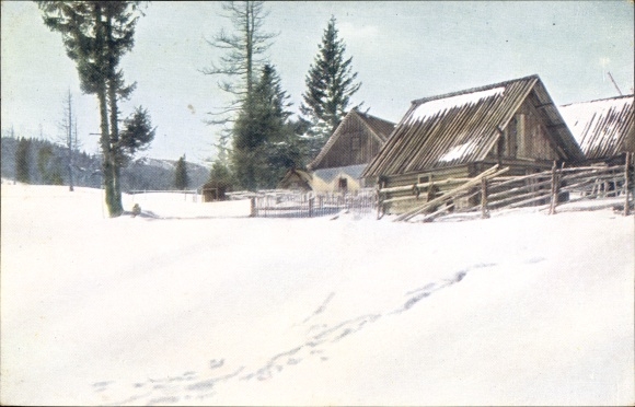 Postcard Mönichkirchen in Niederösterreich, Mönichkirchner Schwaig, Winter