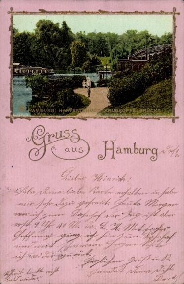 Gold Embossing PC Hamburg Eimsbüttel Harvestehude, Krugkoppelbrücke