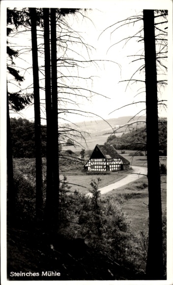 Postcard Daaden in the Westerwald, Steinchens Mühle