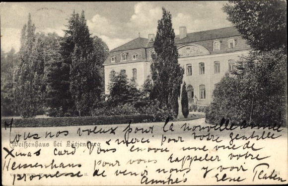Postcard Weißenhaus Wangels in Ostholstein, building