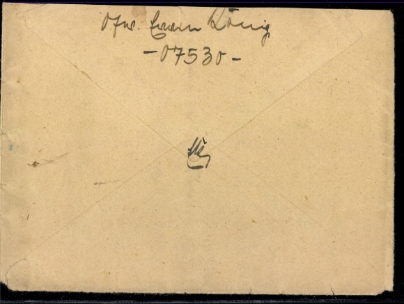 Field post "Usedom 9.4.45"