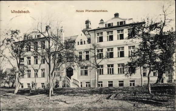 Ak Windsbach Mittelfranken, Neues Pfarrwaisenhaus