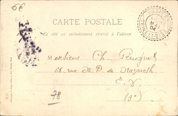 Postcard Juziers-Yvelines, general view