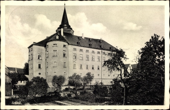 Ak Mühltroff in Vogtland Saksen, kasteel