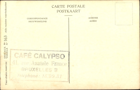 Artist Postcard Dupond, Hub., Bruant Iapon, Ijsgors, No. 163
