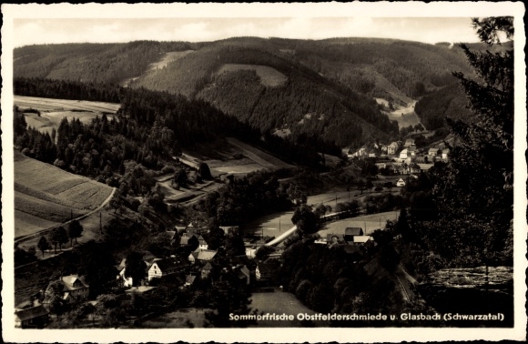 KP Obstfelderschmiede Mellenbach Glasbach w Schwarzatal, widok ogólny