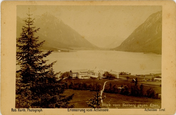 Photo Eben Achensee in Tirol, panorama from the Seeberg