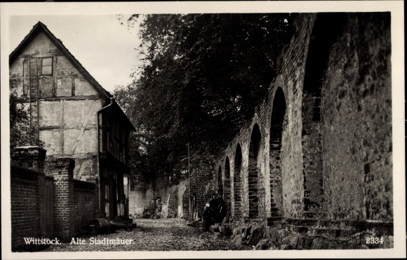 PC Wittstock Dosse in the Prignitz, old city wall