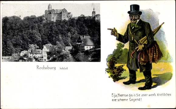 PC Rochsburg Lunzenau in Saxony, Count Schönburgsches Schloss, Fritze Bliemchen
