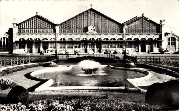 Ak Orléans Loiret, La Gare