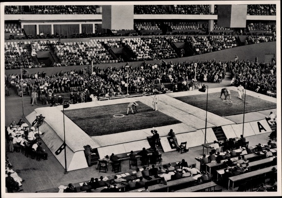 Collection picture Olympia 1936, wrestling competition