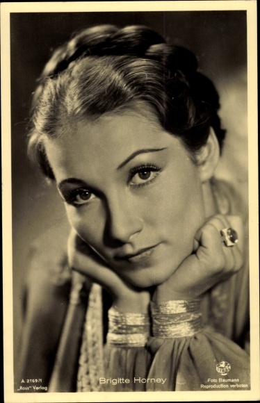 Aktorka Brigitte Horney, portret