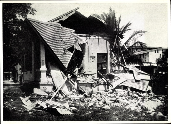 Sammelbild Raubstaat England, Die Beschießung von Daressalam, Tansania