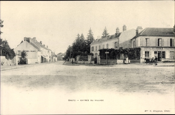 KP Gretz Seine et Marne, Entrée du Village