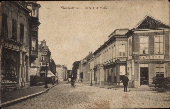 KP Eindhoven Brabancja Północna Holandia, Nieuwstraat, Cafe Neuf