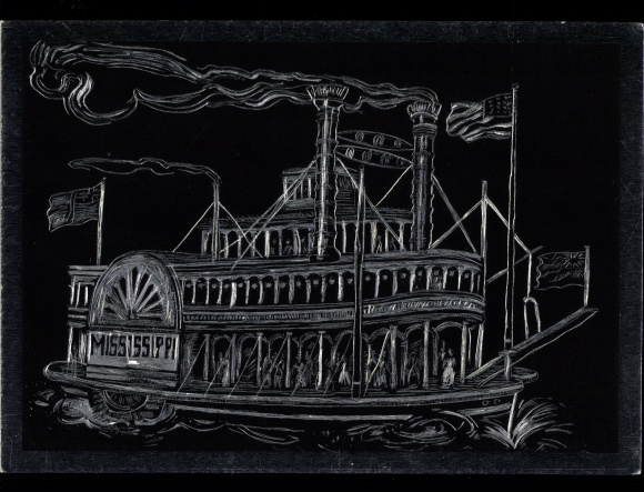 Artist PC Mississippi Paddle Steamer