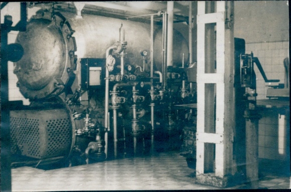 Foto Konservenfabrik Carl Schäfer Potsdam, Waisenstraße 48, heute Dortustr., Kesselanlage