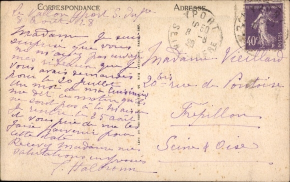 Postcard Yport Seine Maritime, general view