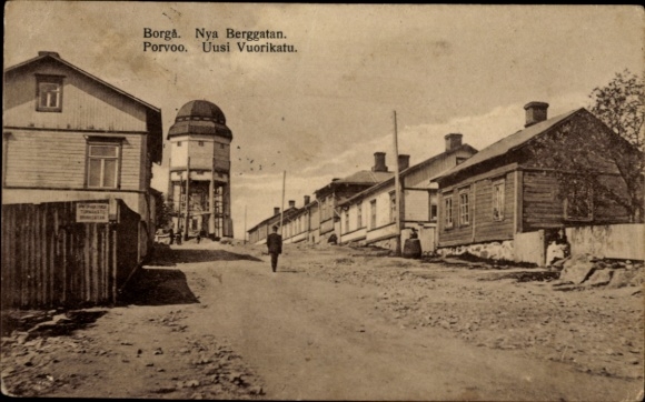 KP Porvoo Borgå Finlandia, Nya Berggatan, Uusi Vuorikatu