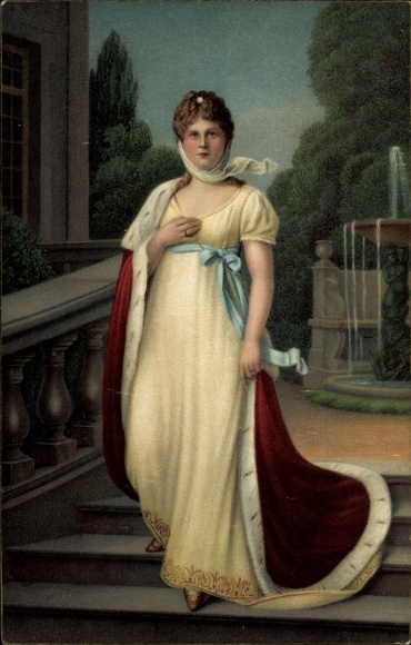 Artist PC Lotzmann, Queen Luise of Mecklenburg Strelitz, Luise of Prussia, still portrait