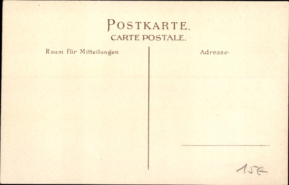Kunstenaar litho Liebermann, Ernst, kapel, landschap