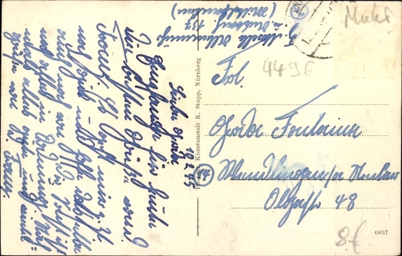 Postcard Altenmuhr Muhr am See Middle Franconia, old gatehouse, war memorial