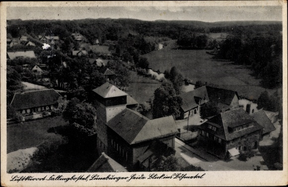 Postcard Bad Fallingbostel Lüneburg Heath, Panorama Böhmetal