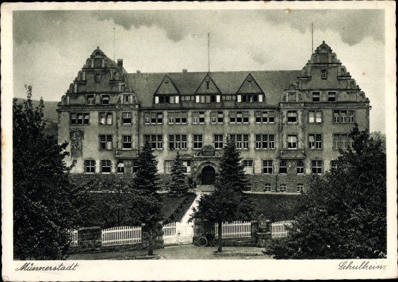 PC Münnerstadt in Lower Franconia Bavaria, school home