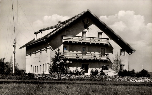 Ak Sankt Oswald Riedlhütte Neder-Beieren, Pension Friedl