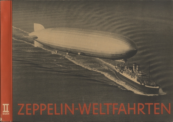 Zeppelin World Trips Book II Collector's Photo Album Greiling Cigarette Factory, Dresden 1936
