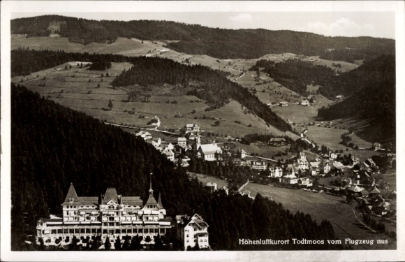 Ak Todtmoos im Schwarzwald, Fliegeraufnahme