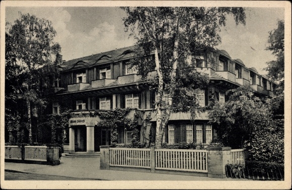 Ak Dresden Weißer Hirsch, Dr. Lahmann's Sanatorium, Haus Urvasi