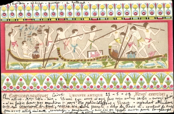 KP Egypt, L'Egypte Antique, ćwiczenia żeglarskie