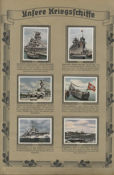 The German Wehrmacht collector's photo album of the cigarette industry 1936