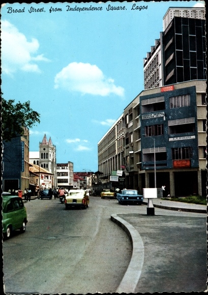 Ak Lagos Nigeria, Broad Street, Onafhankelijkheidsplein, Street View