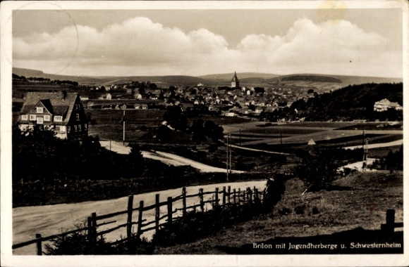 KP Brilon w Sauerland, widok ogólny, schronisko młodzieżowe, dom pielęgniarek