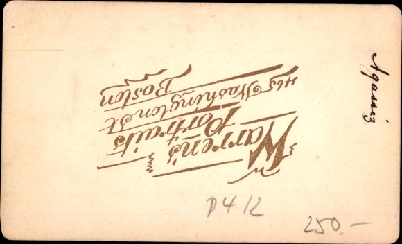 CdV Jean Louis Rodolphe Agassiz, naturalist, racial theorist