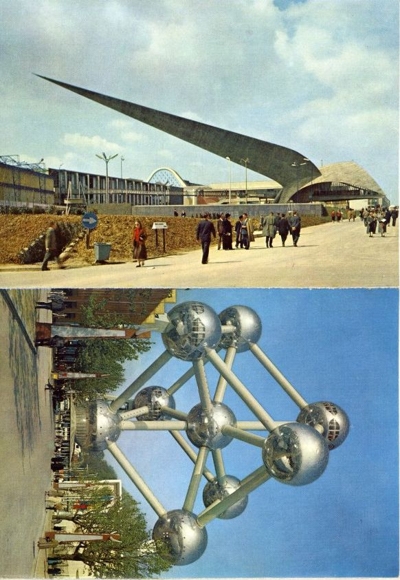 10 Ak, Exposition Universelle et Internationale de Bruxelles 1958