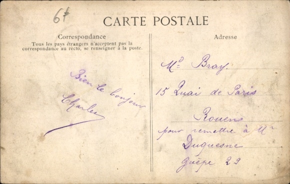 Postcard Yport Seine Maritime, general view