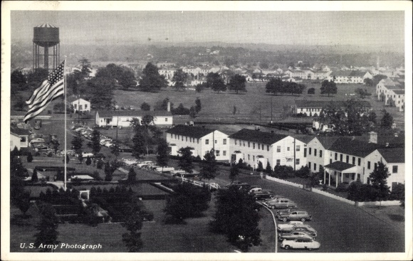 Ak Edison New Jersey USA, Camp Kilmer, Post Headquarters