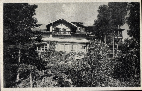 Postcard Törwang Samerberg in Upper Bavaria, Sanatorium Dr. medical R. Spengel