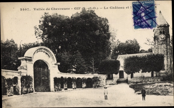 Ak Gif Essonne, Schloss