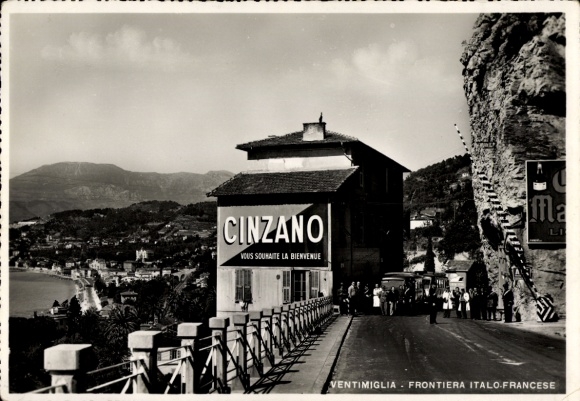 KP Ventimiglia Liguria, granica francusko-włoska