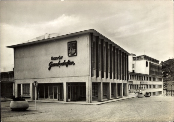 KP Suhl w Turyngii, Dom Związków Zawodowych, Turyngia, zdjęcie, lata 60. XX wieku