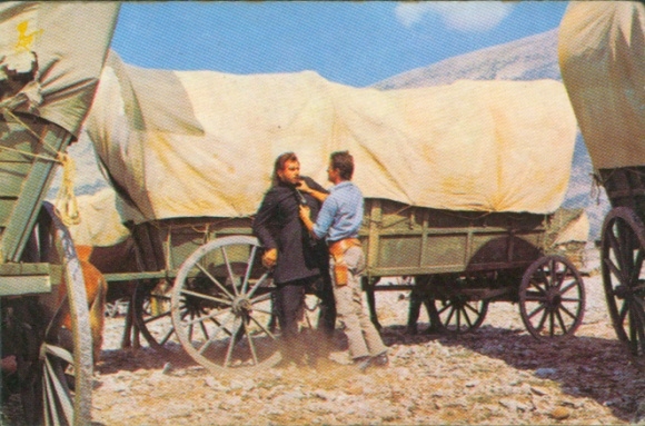 Collector's card Karl May, film scene, Winnetou III, Among Vultures, No. 218
