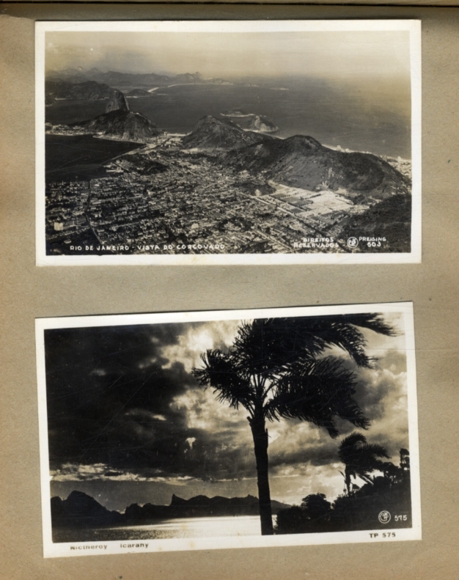 Photo album Brazil Rio Sao Paulo Recife, over 70 original photos around 1940