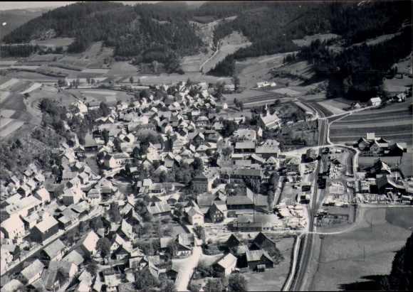 Foto Steinwiesen in Oberfranken, Fliegeraufnahme
